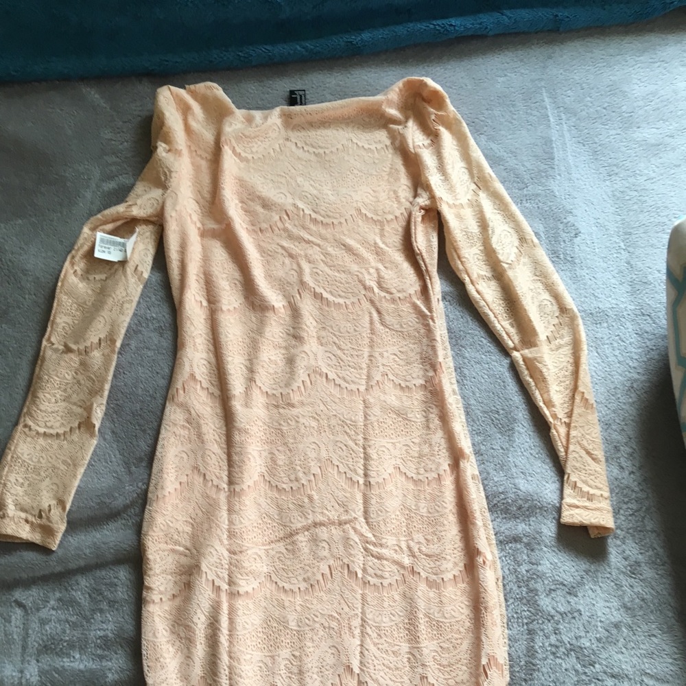 Peach dress